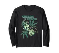 Cheech & Chong Duo Portrait Leaf Maglia a Manica