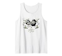 Cheech & Chong Faces Smoke Cloud Canotta