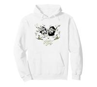 Cheech & Chong Faces Smoke Cloud Felpa con Cappuccio