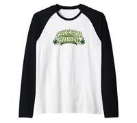 Cheech & Chong in Bud We Trust Logo Maglia con Maniche Raglan