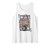 Cheech & Chong Playing Card King Character Distressed Canotta