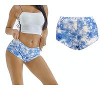 Cheeky Folie Shorty Shorty - Pantaloncini da donna corti e sexy, taglia L, blu, M