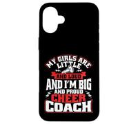 Cheer Coach Apprezzamento Cheer Coaching Le mie ragazze Cheer Coach Custodia per iPhone 16 Plus
