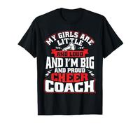 Cheer Coach Apprezzamento Cheer Coaching Le Mie Ragazze Cheer Coach Maglietta