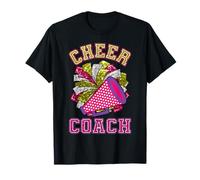 Cheer Coach Cheerleader Coach Cheerleader Coach Cheerleading Coach Cheering Maglietta