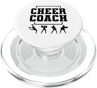 Cheer Coach Cheerleader Divertente Cheerleader Fan Distressed PopSockets PopGrip per MagSafe