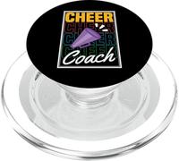 Cheer Coach Cheerleader Divertente Cheerleader Fan Distressed PopSockets PopGrip per MagSafe