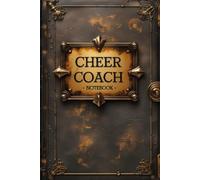 cheer coach notebook: lined journal for men women coworker