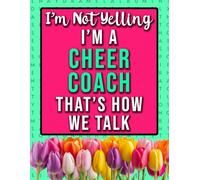 Cheer Coach Word Search: A Funny Appreciation Present For Female Cheerleading Trainers