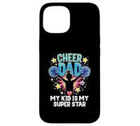 Cheer Dad Cheerleader Cheer Squad Cheerleading Custodia per iPhone 15