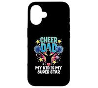 Cheer Dad Cheerleader Cheer Squad Cheerleading Custodia per iPhone 16