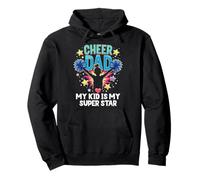 Cheer Dad Cheerleader Cheer Squad Cheerleading Felpa con Cappuccio