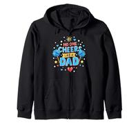 Cheer Dad Cheerleader Cheer Squad Cheerleading Felpa con Cappuccio