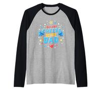 Cheer Dad Cheerleader Cheer Squad Cheerleading Maglia con Maniche Raglan
