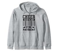 Cheer Dad, Scan for Payment | Cheerleader Felpa con Cappuccio