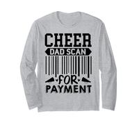 Cheer Dad, Scan for Payment | Cheerleader Maglia a Manica