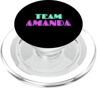 Cheer for Amanda Show Support Be On Team Amanda 90s Style PopSockets PopGrip per MagSafe