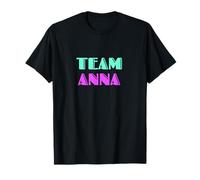 Cheer for Anna Show Support Be On Team Anna 90s Style Maglietta