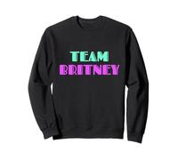 Cheer for Britney, Show Support Be On Team Britney 90s Style Felpa
