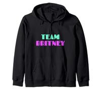 Cheer for Britney, Show Support Be On Team Britney 90s Style Felpa con Cappuccio