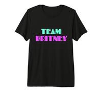 Cheer for Britney Show Support Be On Team Britney 90s Style Maglietta Premium
