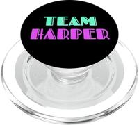 Cheer for Harper, Show Support Be On Team Harper 90s Style PopSockets PopGrip per MagSafe