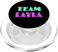 Cheer for Layla Show Support Be On Team Layla 90s Style PopSockets PopGrip per MagSafe
