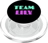 Cheer for Lily, Show Support Be On Team Lily | 90s Style PopSockets PopGrip per MagSafe