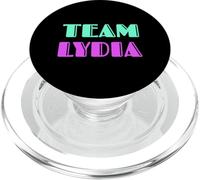 Cheer for Lydia Show Support Be On Team Lydia 90s Style PopSockets PopGrip per MagSafe
