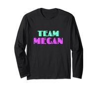 Cheer for Megan, Show Support Be On Team Megan | 90s Style Maglia a Manica