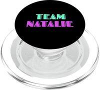 Cheer for Natalie, Show Support Be On Team Natalie 90s Style PopSockets PopGrip per MagSafe