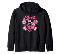 Cheer for The Cure Breast Cancer Awareness Felpa con Cappuccio