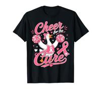Cheer for The Cure Breast Cancer Awareness Maglietta