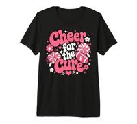 Cheer for The Cure Breast Cancer Awareness Maglietta Premium