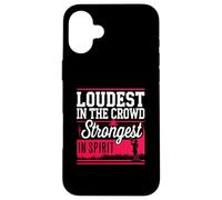 Cheer Mamma Cheerleader Cheer Squad Cheerleading Custodia per iPhone 16 Plus
