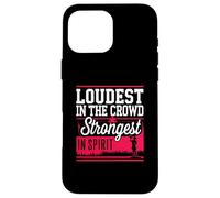Cheer Mamma Cheerleader Cheer Squad Cheerleading Custodia per iPhone 16 Pro Max