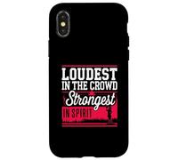 Cheer Mamma Cheerleader Cheer Squad Cheerleading Custodia per iPhone X/XS