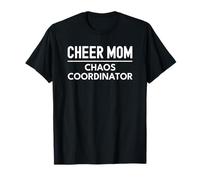 Cheer Mom Cheerleading Chaos Coordinator Funny Maglietta