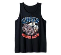 Cheer Moms Club Pom Poms Donne Cheer Squad Mamma Canotta