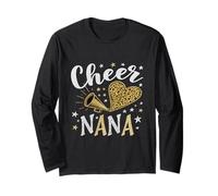 Cheer Nana Energy: Per la nonna che ama cheerleading Maglia a Manica