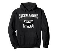 Cheer Squad Cheerleading Ninja Student Club Cheerleader Mamma Felpa con Cappuccio