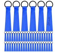 Cheer Tags, Gear Tags Holder Für Cheerleading, Cheerleader-Poms-Etikettenband, Band-Sublimation, Leere Cheer-Anhänger Mit Gummiband Für Slogan, Name, Muster