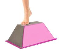 Cheer Trainer Mat, Balance Stand Equipment, Gymnastics Strengthener, Ergonomic Trapezoidal Shape Core for Indoor Outdoor Gym Studio Home Fitness, 15.35x10.24x5.91 Inches