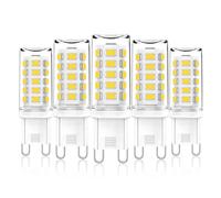 CHEERBEE Lampadine LED G9 Dimmerabile, 4000K Bianco Naturale, Lampadina LED G9 3W, Equivalente a 28W 33W 40W Alogena, 340LM, CA 220-240V, CRI>85, Nessuno Sfarfallio, Confezione da 5
