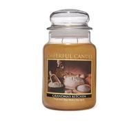 Cheerful Giver Grandma' s Kitchen Jar Candle, Vetro, Yellow, 24oz