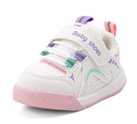 Cheerful Mario 1-5 Anni Neonato Scarpine Primi Passi Scarpe Bimbo Bimba SneakersTraspirante e Antiscivolo Gomma Sole Rosa-A 20.5 EU
