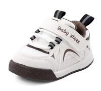 Cheerful Mario 1-5 Anni Neonato Scarpine Primi Passi Scarpe Bimbo Bimba SneakersTraspirante e Antiscivolo Gomma Sole Marrone 25.5 EU