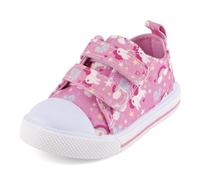 Cheerful Mario 1-5 Anni Scarpine Bimba Primi Passi Scarpe da Tela Bambina Sneaker Casual Scarpe Unicorno Rosa 25 EU