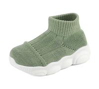 Cheerful Mario Neonato Scarpine Primi Passi 1-4 T Bambino Bimbo Scarpe Casual Sportive Traspirante e Antiscivolo Verde 20/20.5 EU