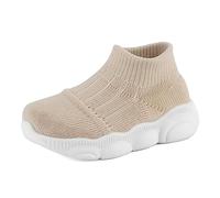 Cheerful Mario Neonato Scarpine Primi Passi 1-4 T Bambino Bimbo Scarpe Casual Sportive Traspirante e Antiscivolo Beige 23/24 EU